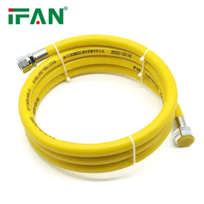 IFAN 304 Stainless Steel Gas Pipe: Corrugated Flexible Gas Hose for Natural Gas