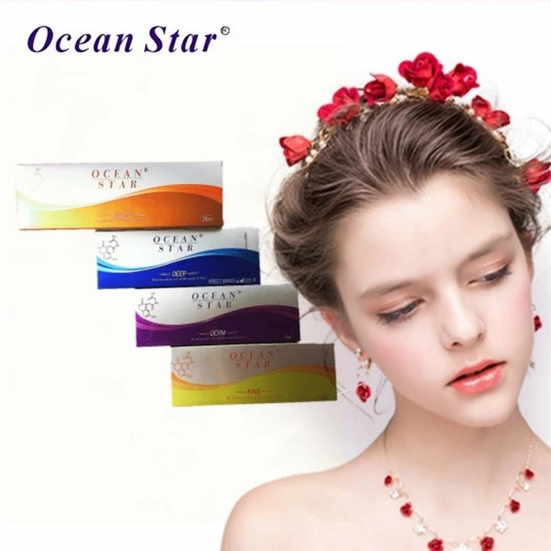 Ocean Star Hyaluronicacid Dermalfiller pour le poitrine du visage