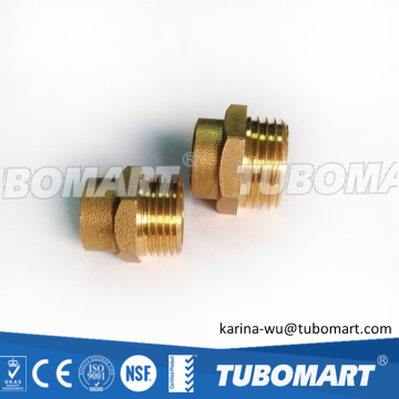 Tubomart pipe brass threaded fitting union for copper pipe with competitive price