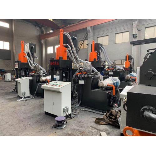 Vertical Small Cast Iron Scrap Briquetting Machine