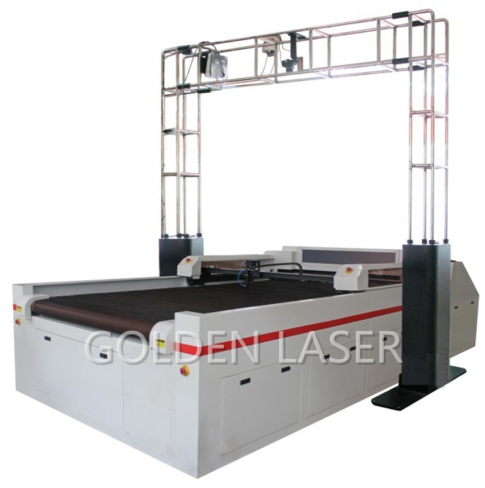 Laser Leather Cutting Machine with Projector