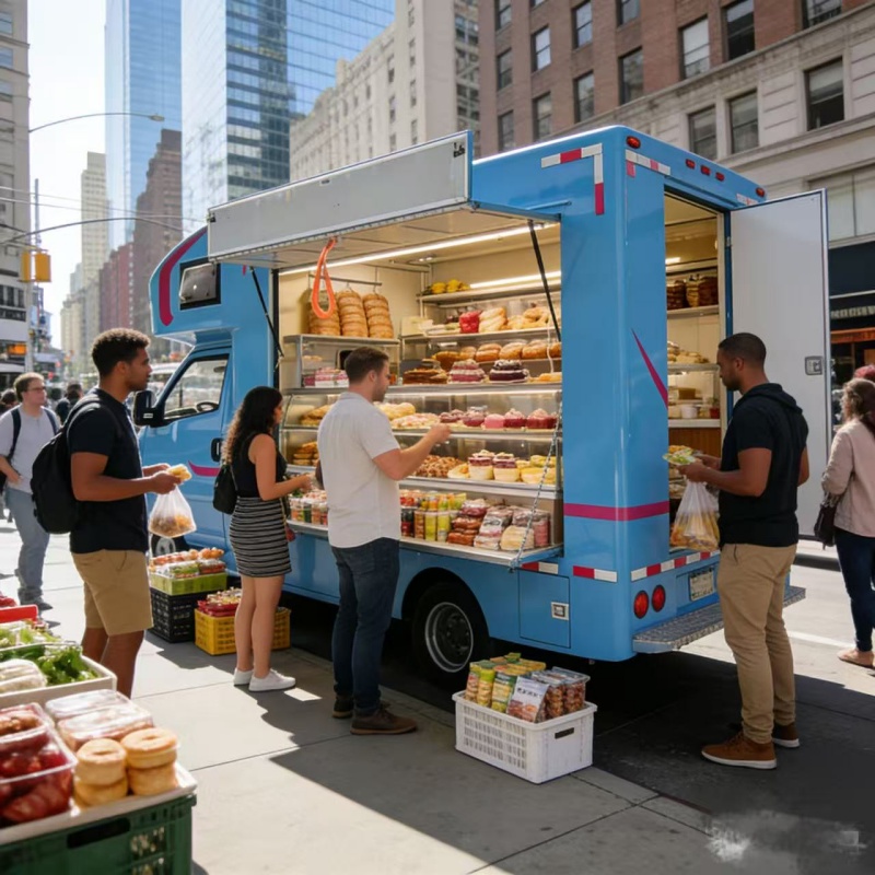 Döner Kebab Mass-Produced Food Truck