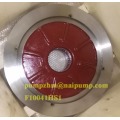 Slurry pump frame plate liner insert back liners