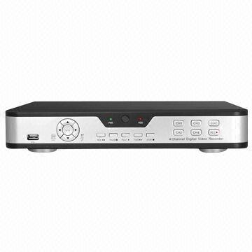 4-ch 1080p New 960H/Full D1 Standalone DVR with 1U Housing and 1 HDD, HDMI® Output