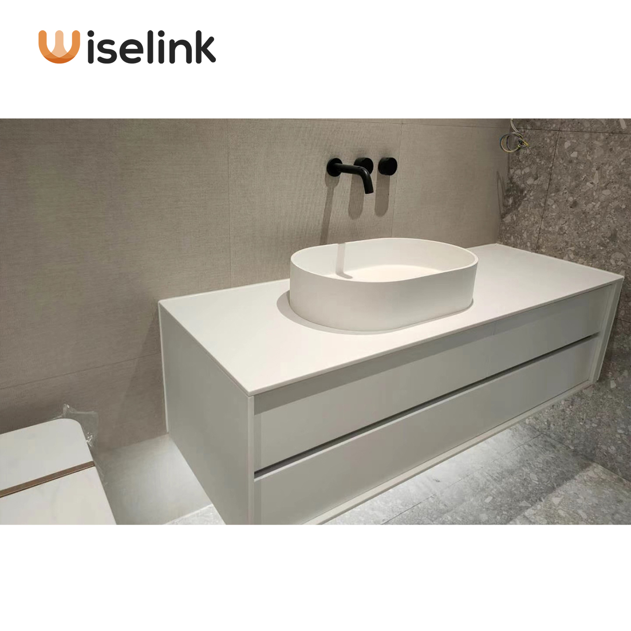 solid surface basin