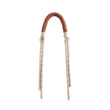 حقيبة Crossbody المنسوجة القابلة للتخصيص مع حزام وشعار قابل للتعديل