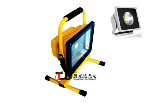 30w 12v Outdoor Rechargeable Led Flood Light Ip65 For Building