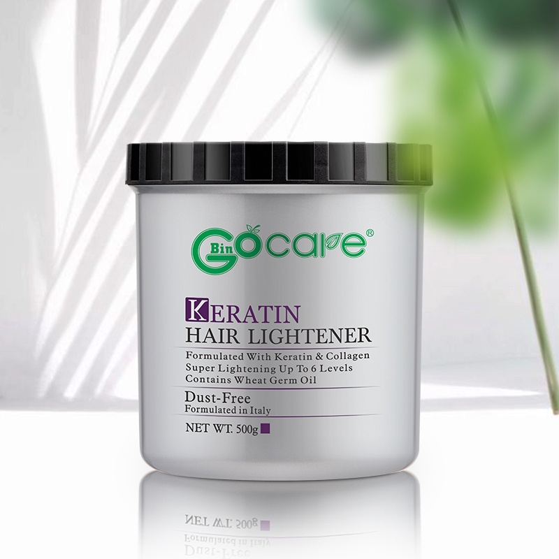 Gocare Wholesale Low Ammonia Hair Lightener Blonde Hair Bleaching Powder With Keratin