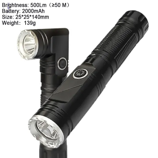 Warsun 90 Degree Rotatable Magnetic Headlight: A Versatile Mini LED Rechargeable Flashlight with 500lm Output and IP44 Rating