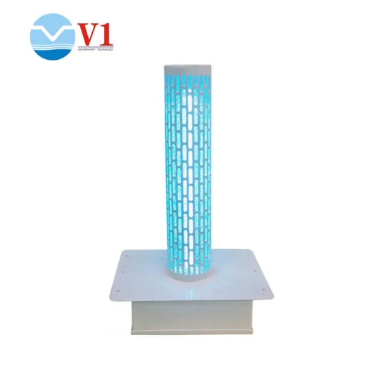 Hvac system uv light air cleaner