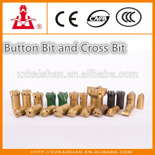 High Quality with Durable Button Bits and Rock Cross Drill Bits for Sale