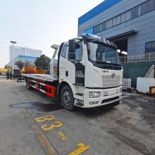 FAW 10 tons flatbed wrecker tow truck