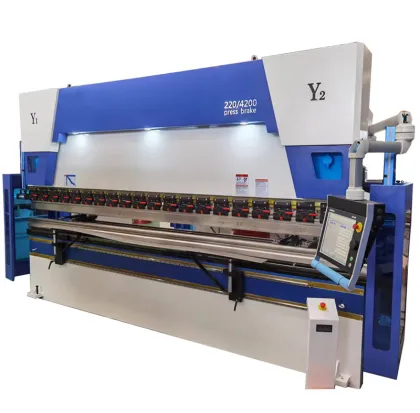 Hydraulic press brake with DA53T Estun 21 system