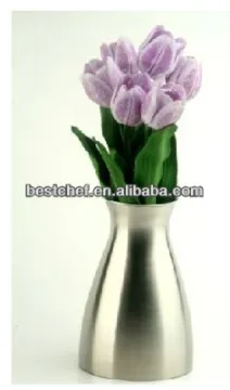 stainless steel Flower vases Brushed finish