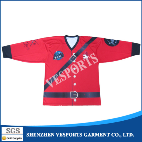 Ladies Custom Sublimation Ice Hockey Jerseys