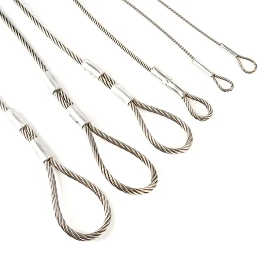 Hot selling stainless steel wire sling wire rope