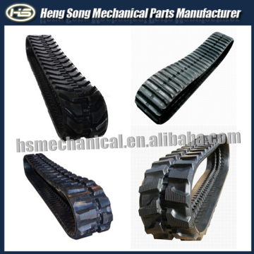 Hot Sale excavator undercarriage parts rubber track in stock