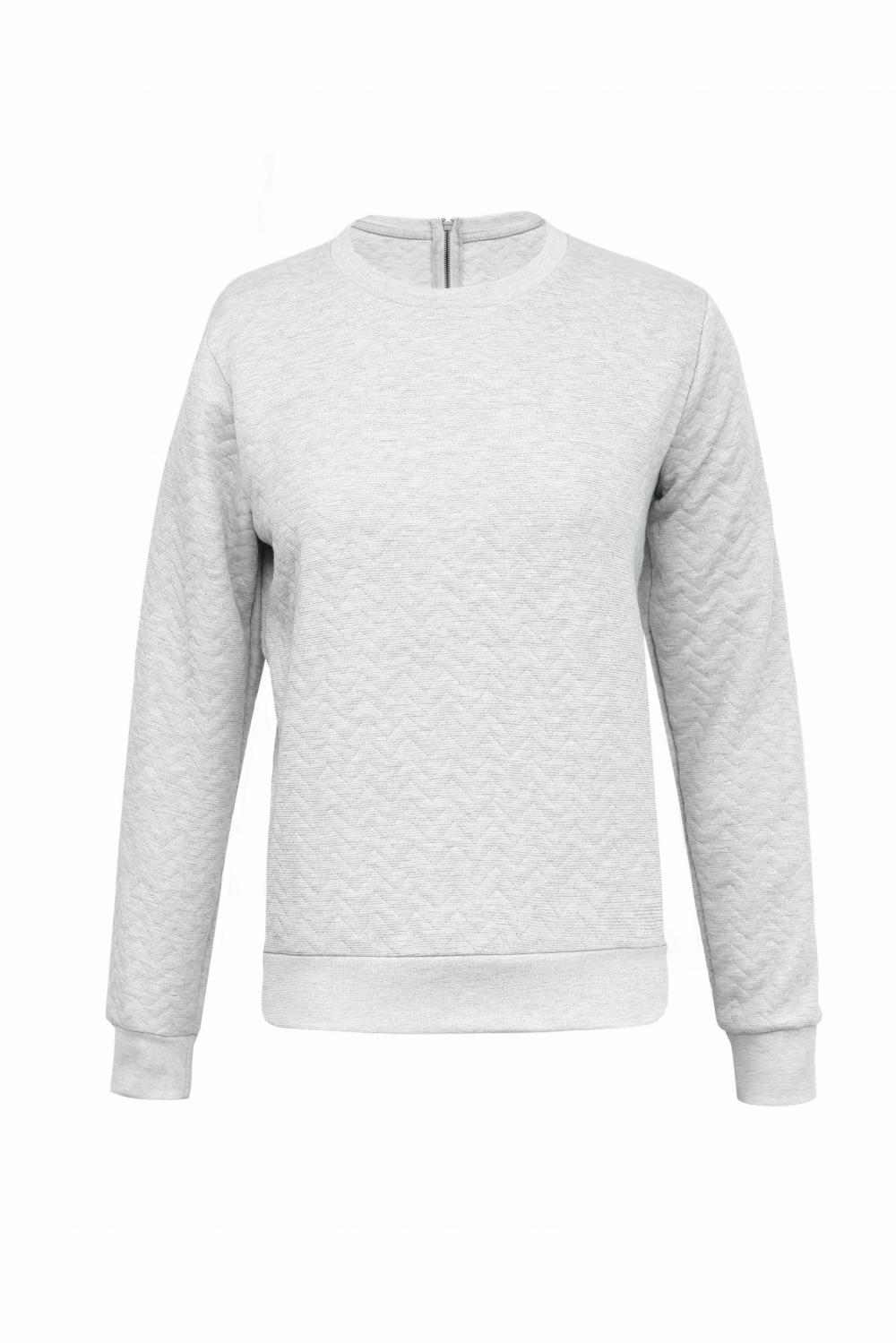 Ladies Knit Jacquard Pullover