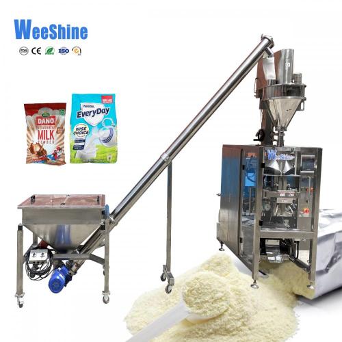 Automatique 400G 500G Café Milk Powder Powder Ferming Scelling Machine d'emballage Sac d'oreiller GUSSET