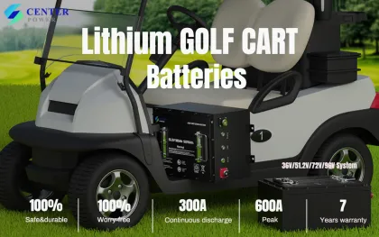 Center Power Electric Golf Cart & EV Batteries