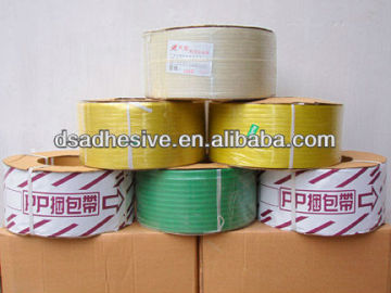 pet strap/packing tape/plastic packing strap/pet packing strap/box packing strap/yellow packing straps/pp packing strap