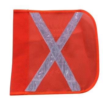 High Quality Double-Side Printing Reflective Safety Mine Truck Flag