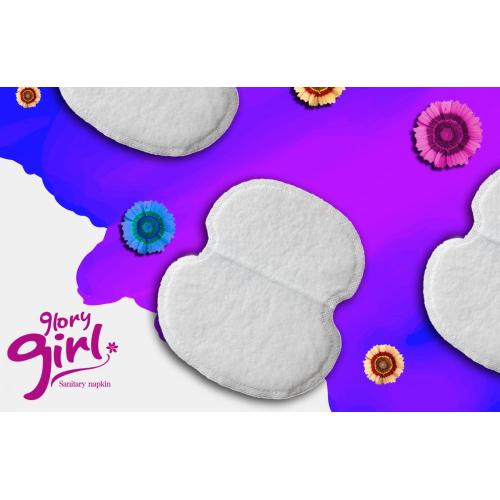 High absorbent disposable underarm sweat pads