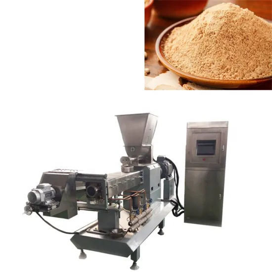 Infant Nutrition Powder Processing Line: Rice Porridge and Extruder Machine