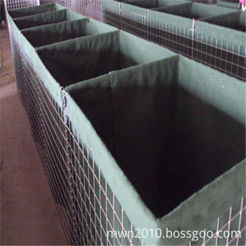 Hesco barrier mil