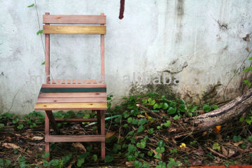 Newest french style shabby chic garden wood chair