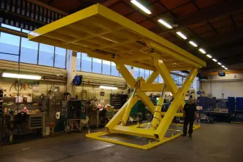 Stationary Scissor Lift Platform