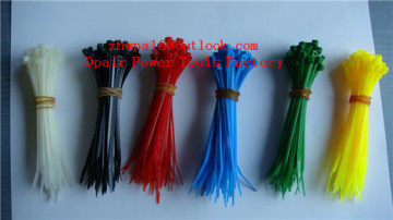 Red Cable Wire Zip Ties Self Locking Nylon Cable tie