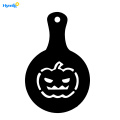 Set of 8pcs Plastic Halloween Coffee Cupcake Stencils