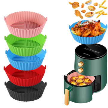 Multi-size Food Grade Round Air Fryer Silicone Liners