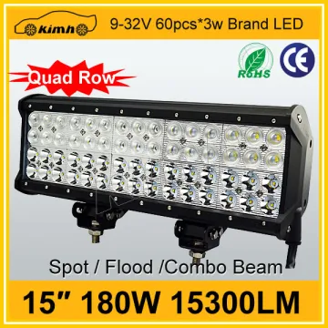 Headlight Type and factory price 15'' 180W led driving work light