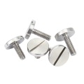 Flat Large Round Head Slotted Thumb Screw