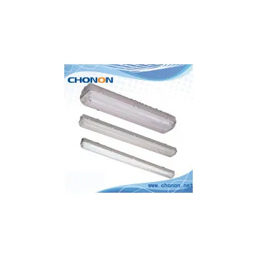 Suspension mounting IP65 fluorescent lamp batten fitting