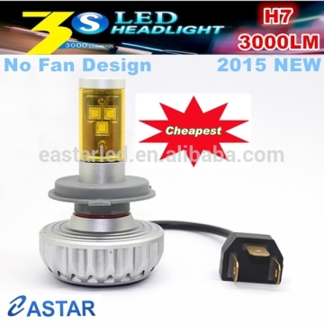 Factory wholesale 3S h7 canbus LED headlight