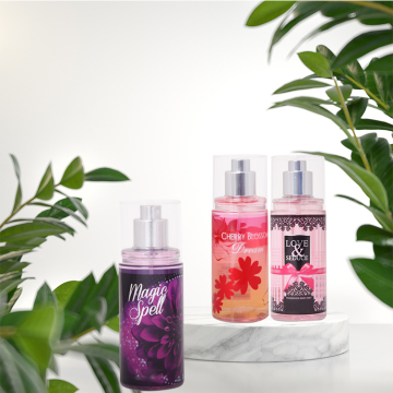 Top Sale: Newest Design Private Label Shining Shimmer Body Mist - Best Natural Organic Perfume for Women