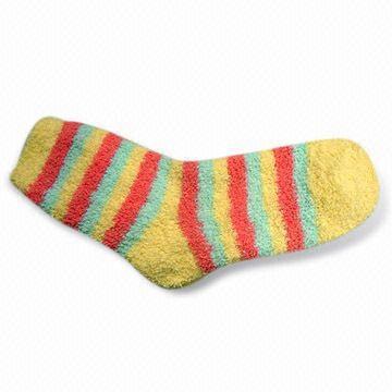Cozy Sock with Anti Skid Dots Rubber on Sale