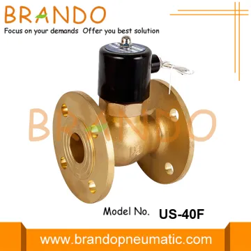1.5'' DN40 Flanged Brass Steam Solenoid Valve 24VDC