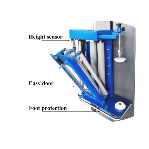 Semi Automatic Pallet Stretch Film Wrapper Wrapping Machine