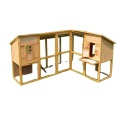 Free range wooden animal house chicken coop