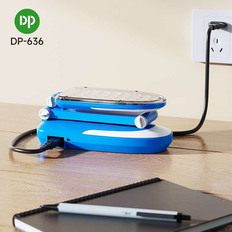 Rechargeable Foldable LED Desk Reading Lamp with Battery