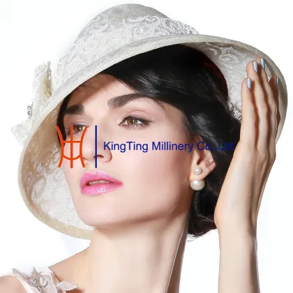 Sinamay ascot hats for women