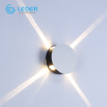 LEDER 3W * 4 Cross Aluminium lampu gantung dinding dalam ruangan