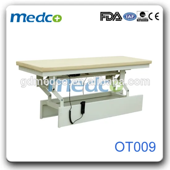 Portable electric medical examination couch /physical therapy bed OT009
