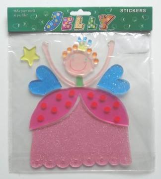 Flower gel sticker