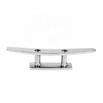 Marine Grade Stainless Steel 316 Cleat: Heavy Duty 2 Hole Hardware for Boats and Yachts