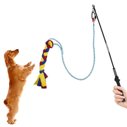 Interactive Pet Training Tools: Dog Teaser Poles, Cat Teasers & Training Wands